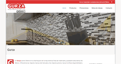 Desktop Screenshot of gurza.com.mx