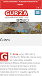 Mobile Screenshot of gurza.com.mx